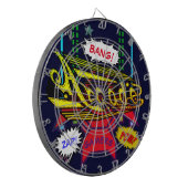 Retro Arcade Decor Dartbord (Voorkant Links)