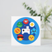 Retro Arcade Fun Bedankkaart (Staand voorkant)