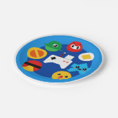 Retro Arcade Fun Papieren Bordje (Gekanteld)