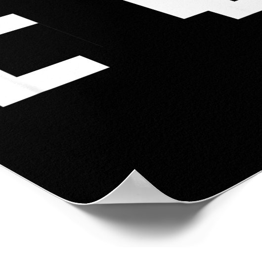 Retro Arcade Game Ghost Eyes Halloween Group Costu Poster (Hoek)