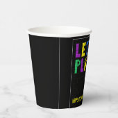 Retro Arcade Game Kinder 1e Verjaardag Party Zwart Papieren Bekers (Rechts)