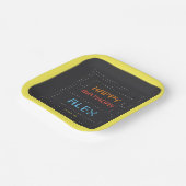 Retro Arcade Game Kinderen Birthday Party Papieren Bordje (Gebogen)