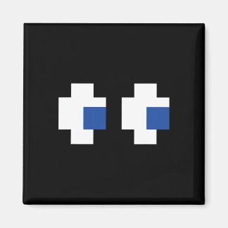 Retro Arcade Gaming Halloween Ghost Partner Group Magneet