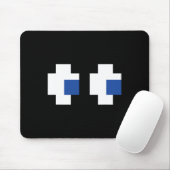 Retro Arcade Gaming Halloween Ghost Partner Group Muismat (Met muis)