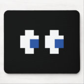 Retro Arcade Gaming Halloween Ghost Partner Group Muismat (Voorkant)