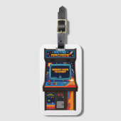 Retro Arcade Gaming iPhone 17 Pro Max Hoesje Bagagelabel (Voorkant (verticaal))