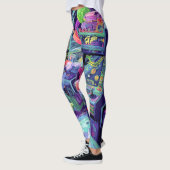 Retro Arcade Machines in de Ruimte Leggings (Links)