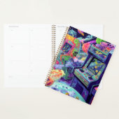 Retro Arcade Machines in de Ruimte Planner (Display)