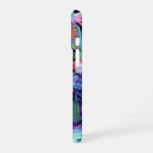 Retro Arcade Machines in Space iPhone 16 Hoesje (Linkerkant)