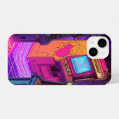 Retro Arcade Machines iPhone Hoesje (Achterkant horizontaal)