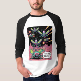 Retro Arcade Manti Aliens Pixel Art - Grappige Ver T-shirt