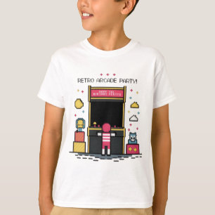Retro Arcade Party T-shirt