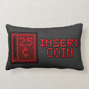 Retro Arcade Pillow Big Print Kussen