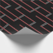 Retro Arcade Pixel Platform Ladder Ontwerp Cadeaupapier (Hoek)