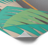 Retro Arcade Race van 80 jaar Poster (Hoek)