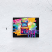 Retro Arcade spel op Canvas Art