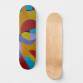 Retro Arcade Style Skateboard (Voorkant)