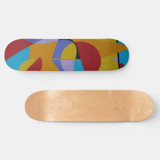 Retro Arcade Style Skateboard (Horizontaal)
