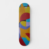 Retro Arcade Style Skateboard (Voorkant)