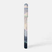 Retro Arcade-Style Wizard Tower iPhone 16 Hoesje (Rechterkant)