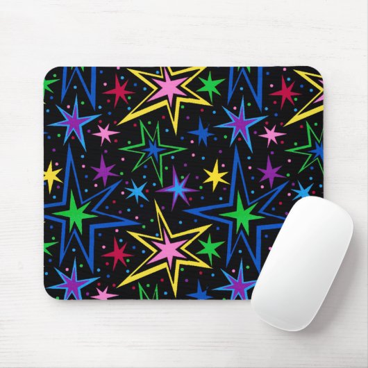 Retro Arcade Tapijt Non Slip Mousepad #1-5 Muismat (Met muis)