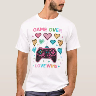 Retro Arcade Valentijn T-shirt