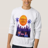 Retro Arcade Vibes – Insert Coin Pixel Art Design Trui (Voorkant)