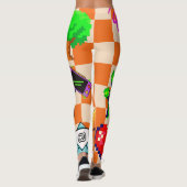 Retro Arcade Vibes Leggings (Achterkant)