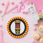 Retro Arcade Video Game Geëven Dag Papieren Bordje (Feest)