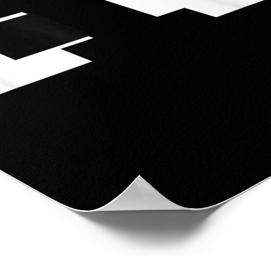 Retro Arcade Video Game Ghost Eyes Halloween Group Poster (Hoek)