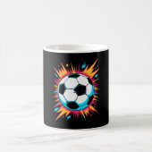 Retro Arcade Voetbal Ll Koffiemok (Center)