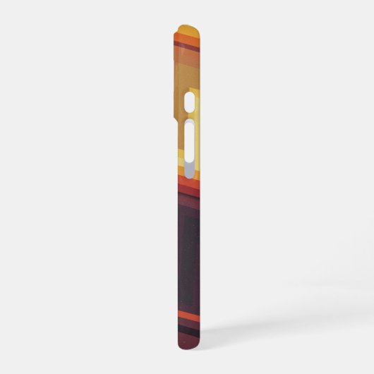 Retro Arcade Zigzag iPhone 16 Hoesje (Linkerkant)