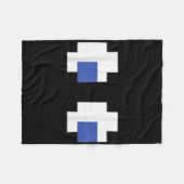 Retro arcadespel Ghost 1 Fleece Deken (Voorkant (Horizontaal))