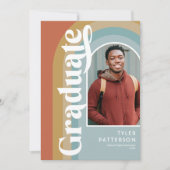 Retro Arch Foto 2025 Afstuderen Aankondiging (Voorkant)