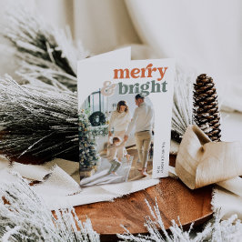 Retro Arch Foto Vrolijk & Helder Vakantie Kaart