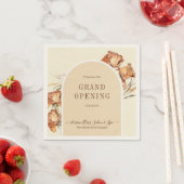 Retro Arch Script Grote Openingsceremonie Servet (Insitu)