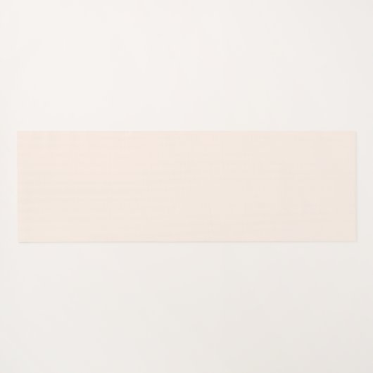 Retro Arched Stripes Pastel Roze Minimaal Yogamat (Achterkant (horizontaal))