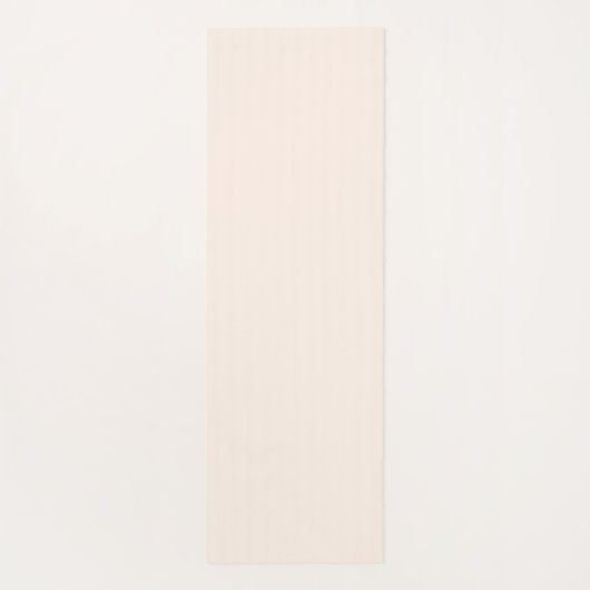 Retro Arched Stripes Pastel Roze Minimaal Yogamat (Achterkant)