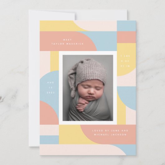 Retro Arches Kaart (Voorkant)