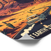 Retro Area 51 Roadtrip Poster (Hoek)