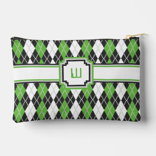 Retro Argyle Etui (Achterkant)
