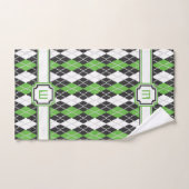 Retro Argyle handdoekset Bad Handdoek (Handdoek)