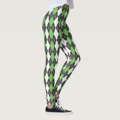 Retro Argyle-Leggings Leggings (Rechts)