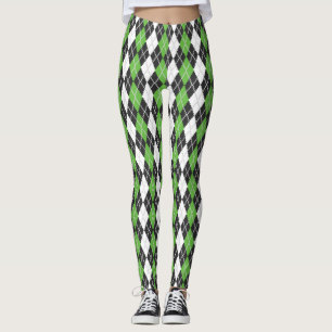 Retro Argyle-Leggings Leggings