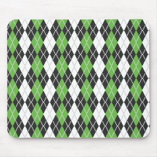 Retro Argyle Mousepad Muismat (Voorkant)