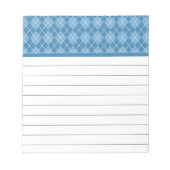 Retro Argyle Notitieblok (Voorkant)