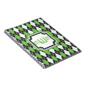 Retro Argyle Notitieboek (Rechterzijde)