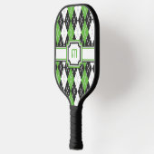 Retro Argyle Pickleball Paddle (Links)