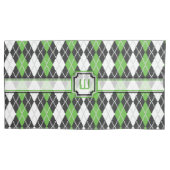 Retro Argyle Pillow Hoesje Kussensloop (Voorkant)