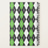 Retro Argyle Planner (Achterkant)